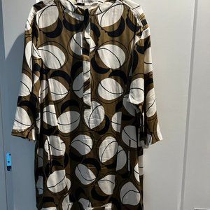 Diane Von Furstenberg Size 12 Print Dress
